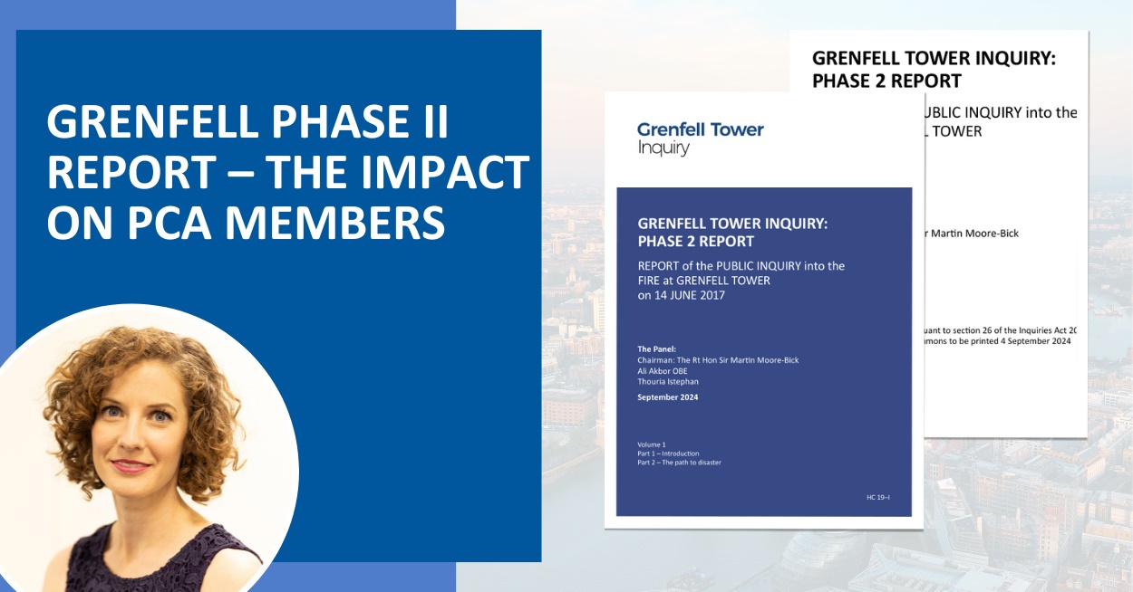 Grenfell Phase II Report – The Impact on PCA Members 